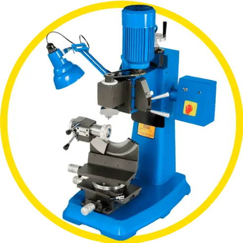 Vertical Single Head Faceting Machine